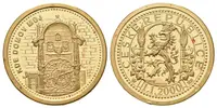 Medaile 2000 - Dukáty české historie - Staroměstský orloj