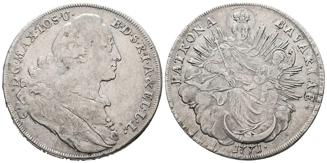 Bavorsko, Maximilian III. Josef, 1745 - 1777 — 1