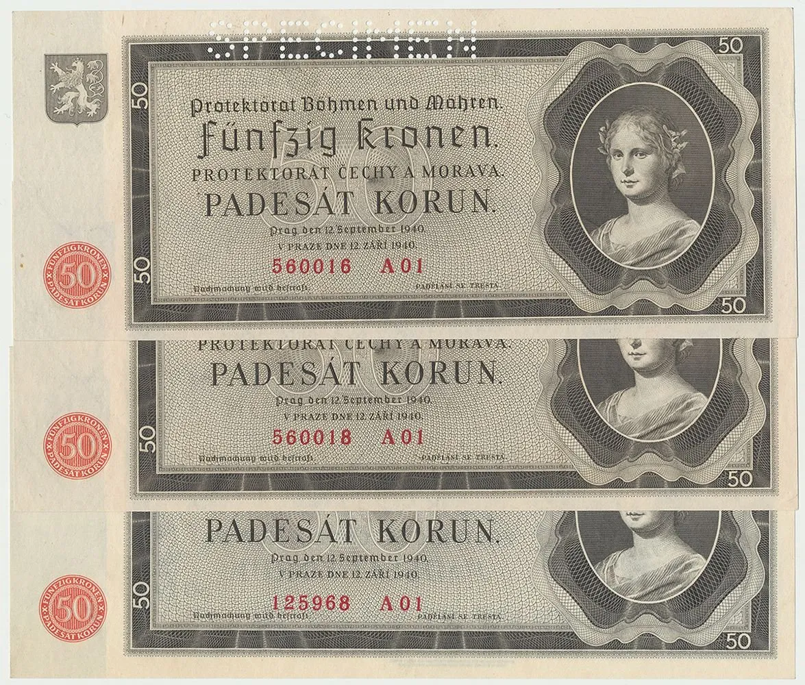 Protektorát Čechy a Morava, 1939 - 1945 — 1