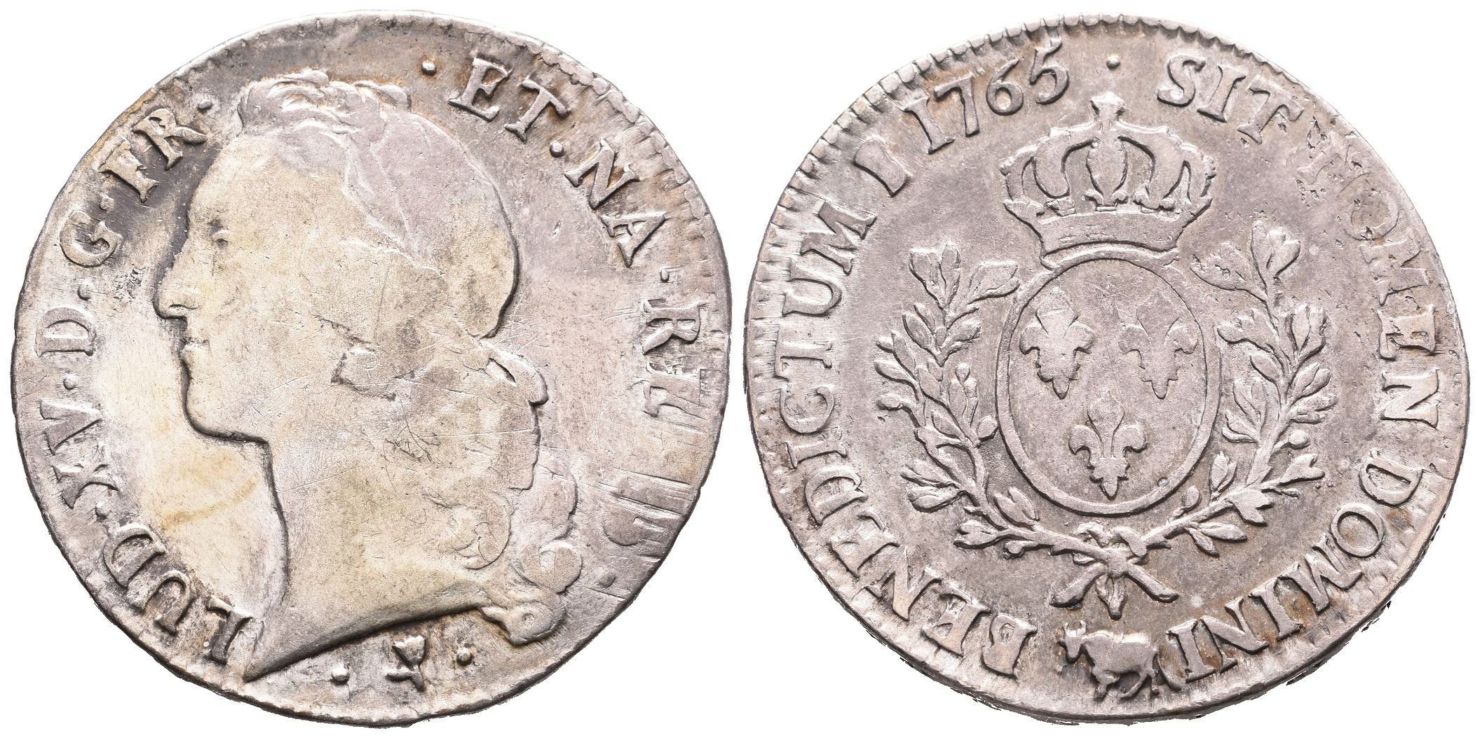 Francie, Ecu 1765, Pau