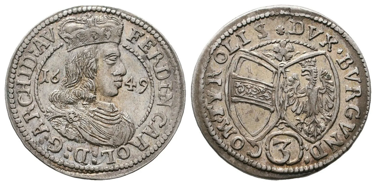 Arcivévoda Ferdinand Karel, 1632 - 1662 — 1