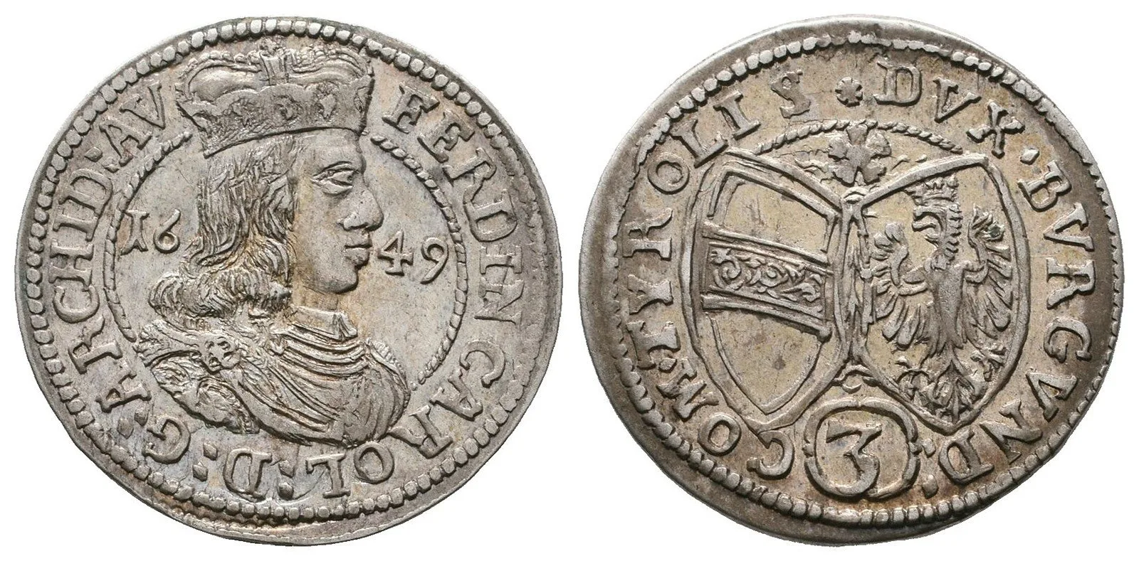 Arcivévoda Ferdinand Karel, 1632 - 1662 — 1
