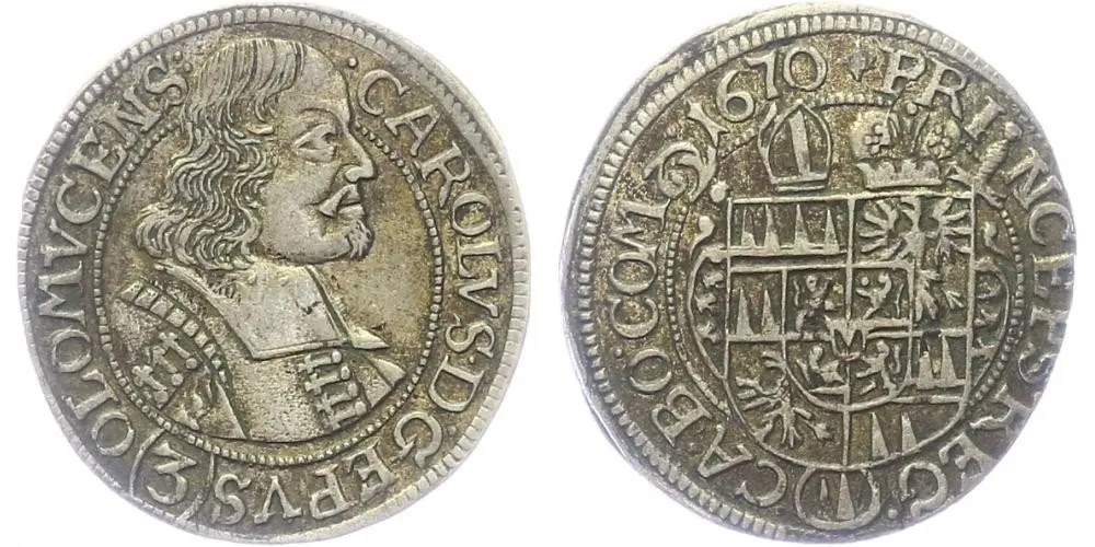 Olomouc - biskupství, Karel II. Liechtenstein, 1664 - 1695 — 1