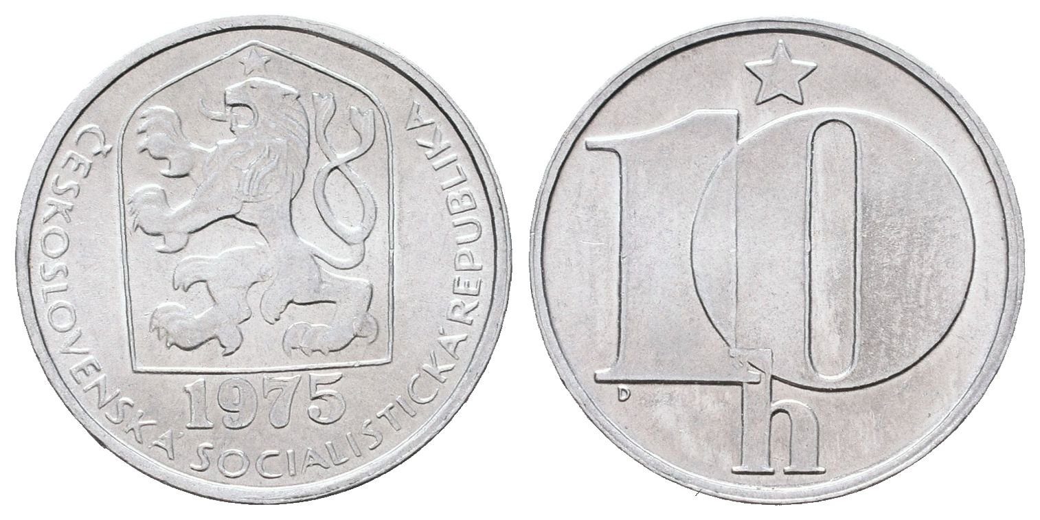 10 Haléř 1975