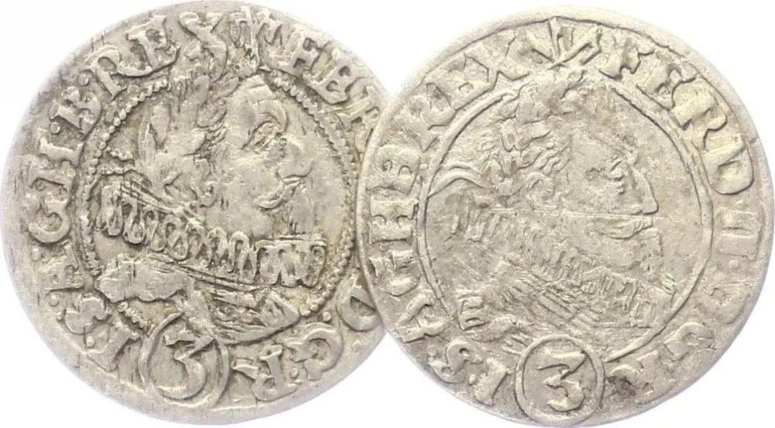 Ferdinand II., 1619 - 1637 (Mince dobrého zrna) — 1