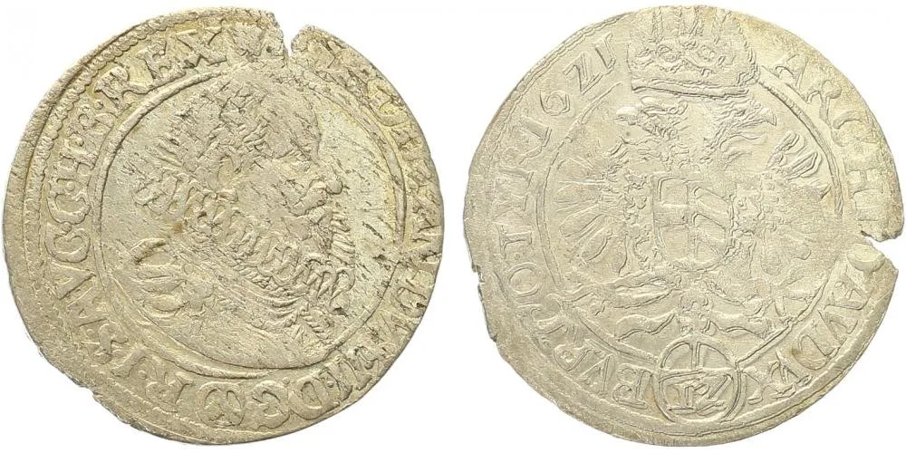 Ferdinand II., 1619 - 1637 (Mince kiprová) — 1