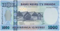 Rwanda, 1000 Francs 2008, P.35a