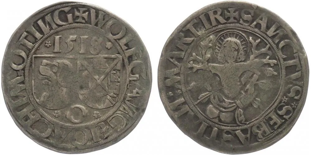 Öttingen, Wolfgang a Joachim, 1477 - 1520 — 1