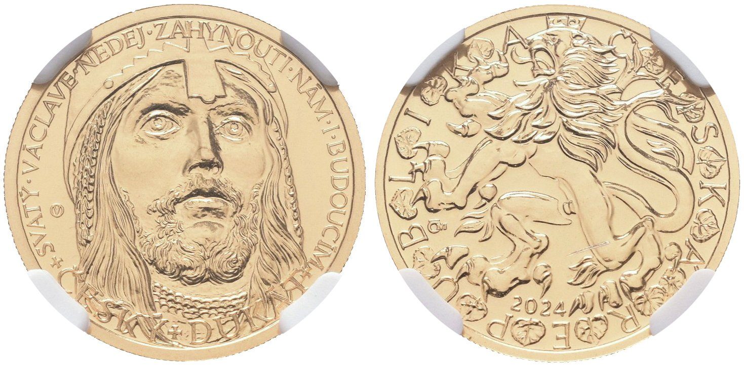 Dukát 2024 - Svatý Václav, MS 70