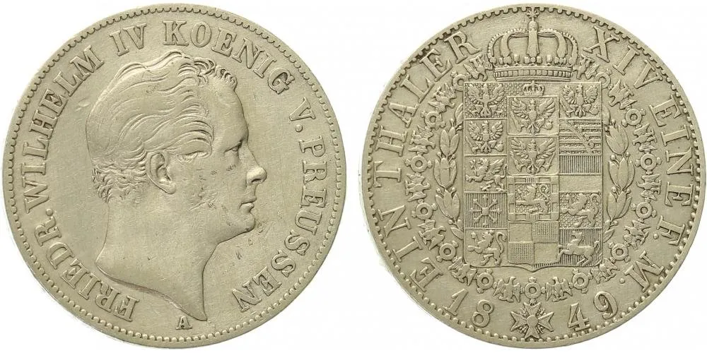 Prusko, Friedrich Wilhelm IV., 1840 - 1861 — 1