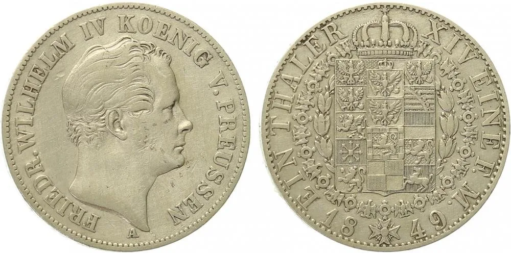 Prusko, Friedrich Wilhelm IV., 1840 - 1861 — 1