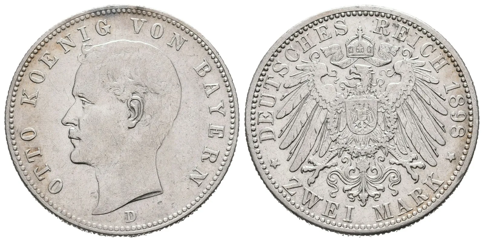 Bavorsko, 2 Marka 1898