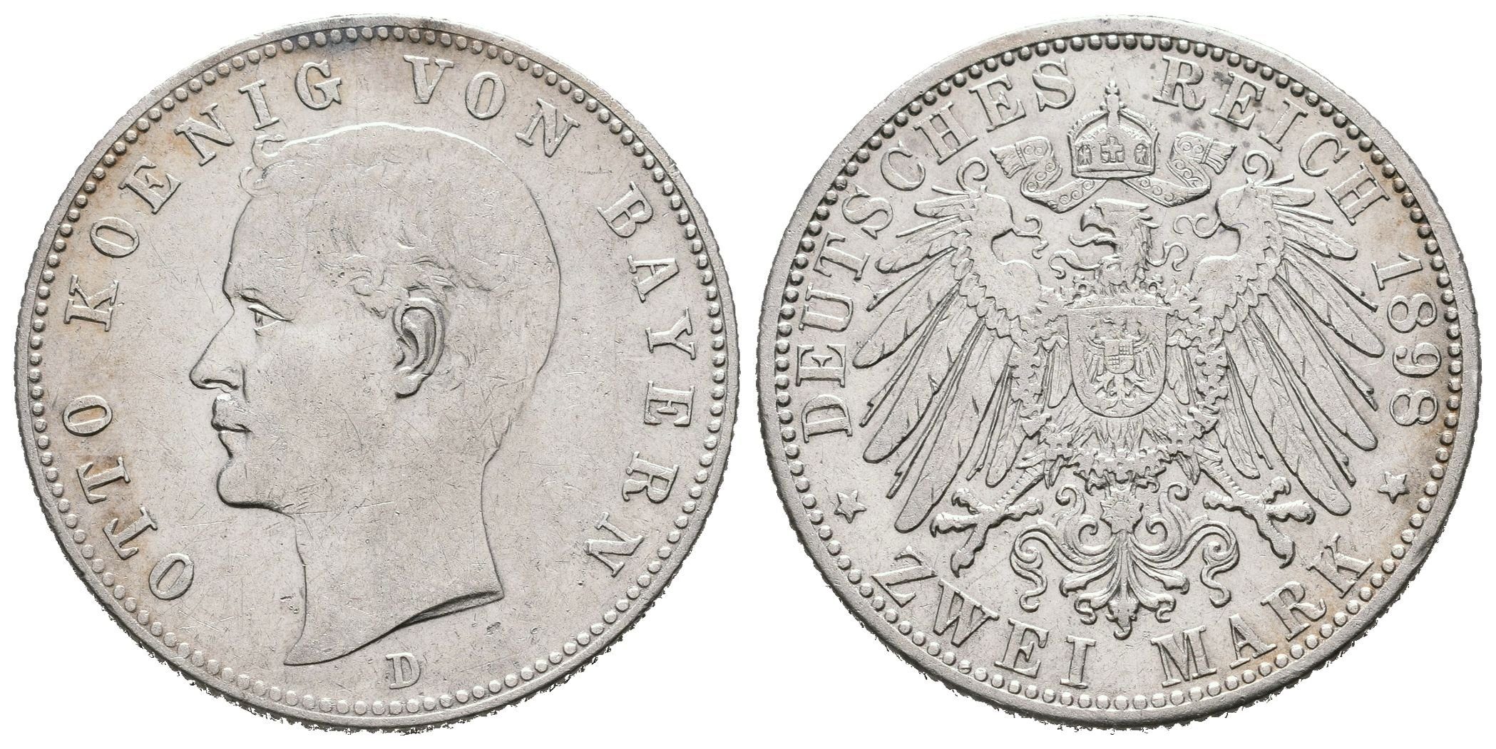 Bavorsko, 2 Marka 1898