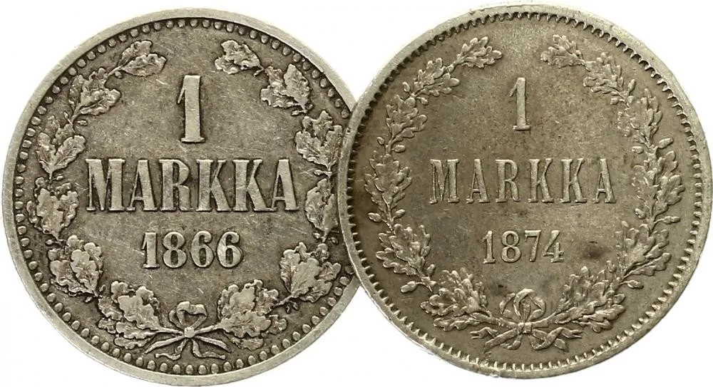 Ražby pro Finsko, Alexander II., 1855 - 1881 — 1