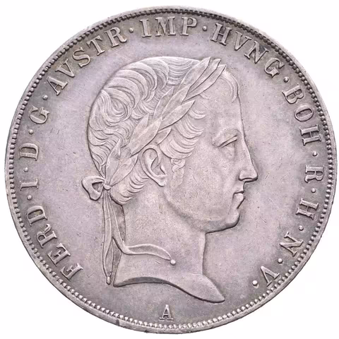 Tolar 1837 A, pěkná zachovalost, krásná patina, zbytky lesku, rysky