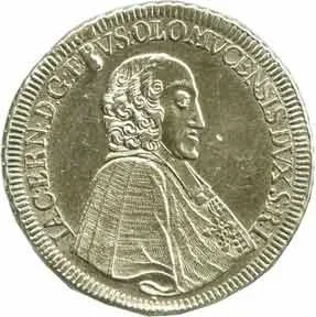 Olomouc - biskupství, Jakub Arnošt Liechtenstein, 1738 - 1745 — 1