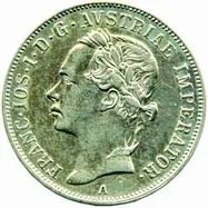 Konvenční měna, 1848 - 1857 — 1