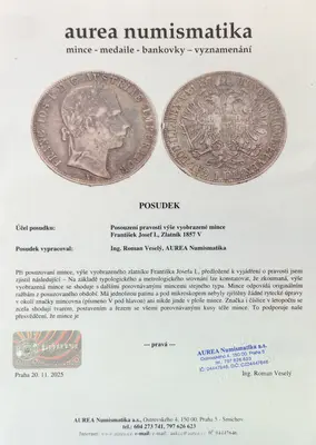 Příjem materiálu do sálové aukce AUREA