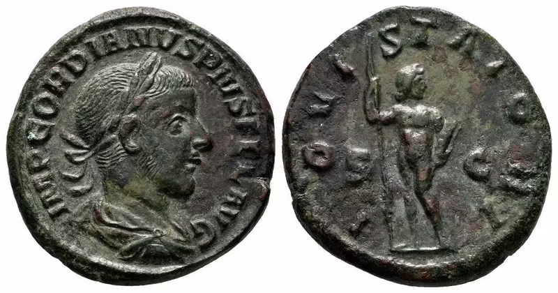 Gordianus III., As, RIC. 298b