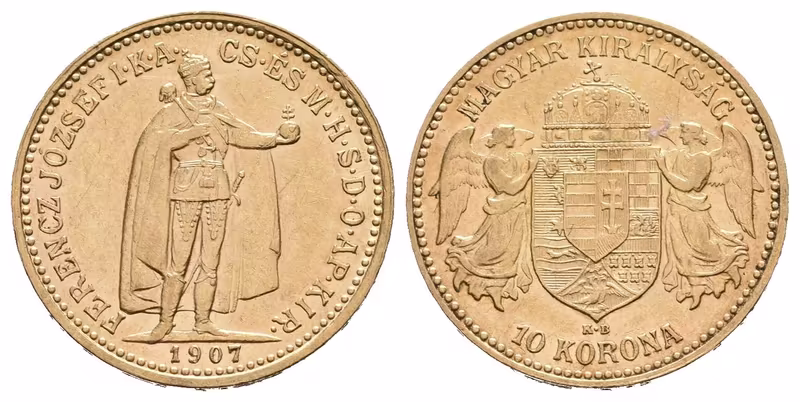 10 Koruna 1907 KB