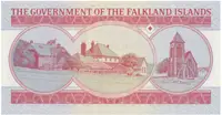 Falklandy, 5 Pounds 2005, P.17a - fotografie 2