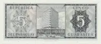 Paraguay, 5 Guaranies (1963-), P.195b - fotografie 2