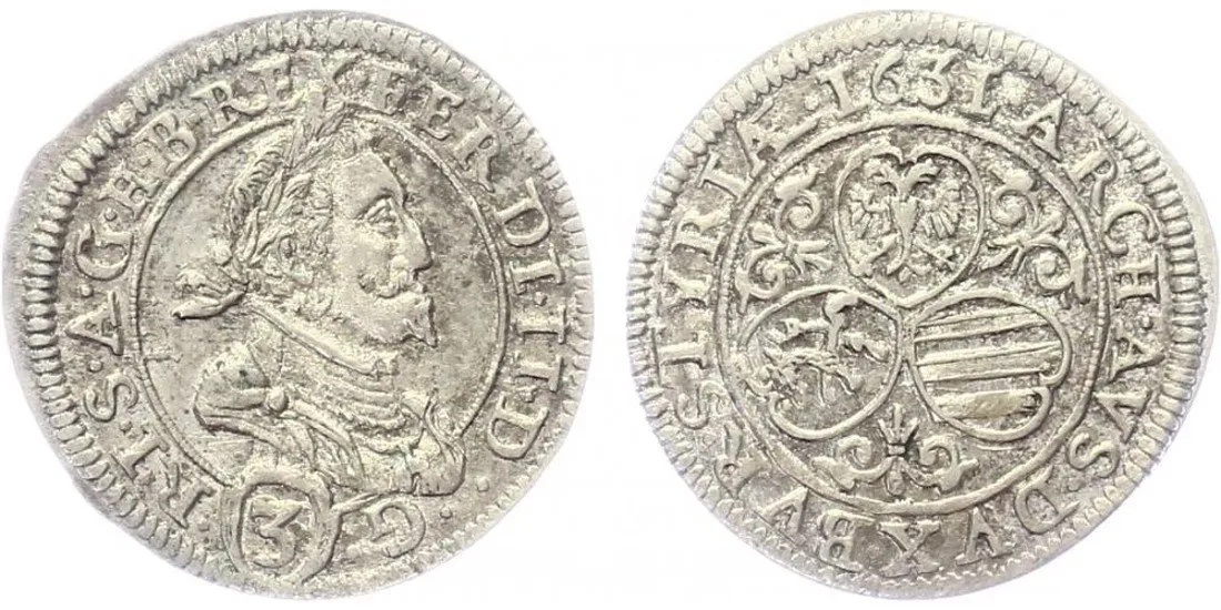 Ferdinand II., 1619 - 1637 (Mince dobrého zrna) — 1