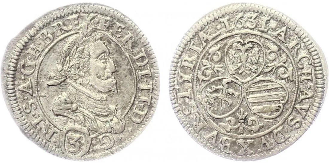 Ferdinand II., 1619 - 1637 (Mince dobrého zrna) — 1