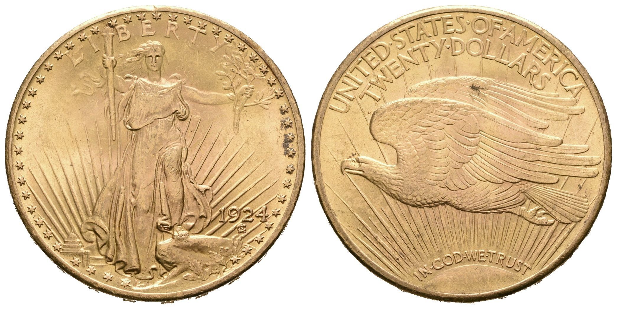 USA, 20 Dollars 1924