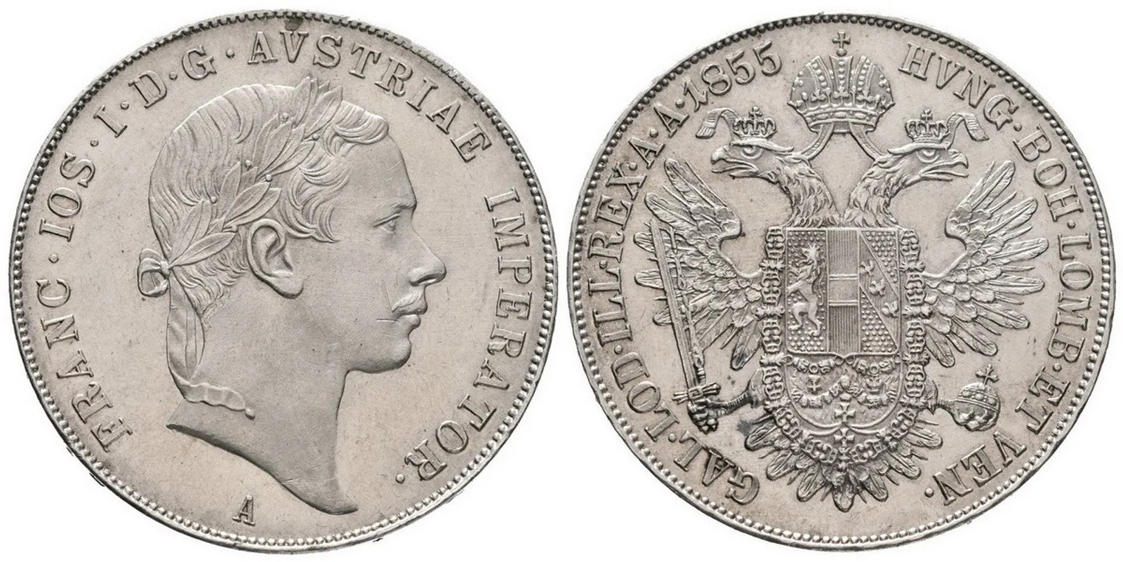 Konvenční měna, 1848 - 1857 — 1