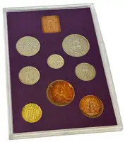 Velká Británie, Sada oběžných mincí 1970 PROOF - fotografie 3