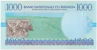 Rwanda, 1000 Francs 1998, P.27a - fotografie 2