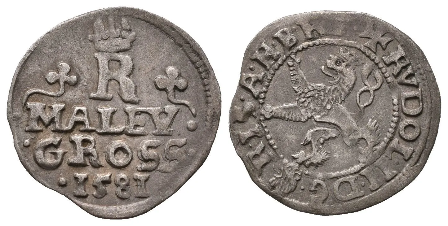 Malý groš 1581, Praha