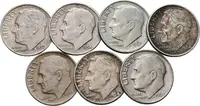 USA, Dime 1954 - 1969, Roosevelt