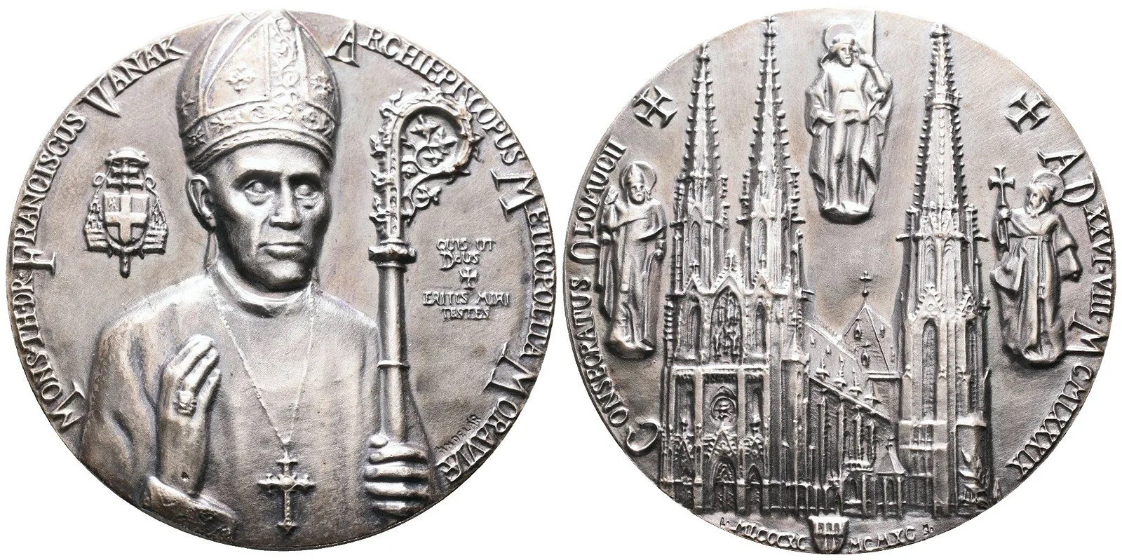 Olomouc - arcibiskupství, František Vaňák, 1989 - 1991 — 1