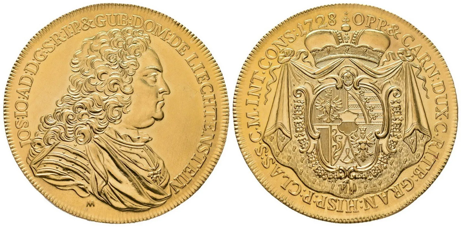 Liechtenstein, Josef Johann Adam, 1721 - 1732 — 1