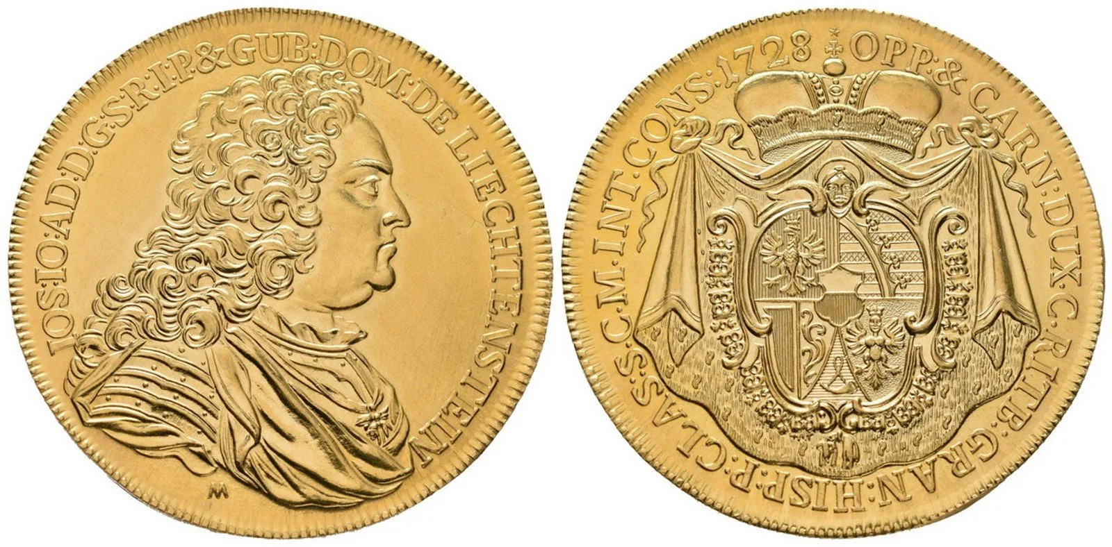 Liechtenstein, Josef Johann Adam, 1721 - 1732 — 1