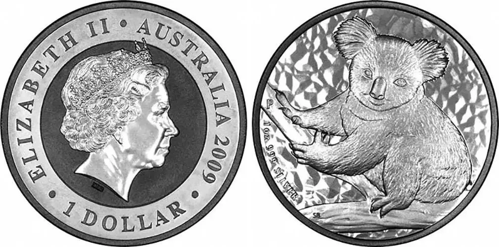 Austrálie, Dollar 2009 - Australian Koala