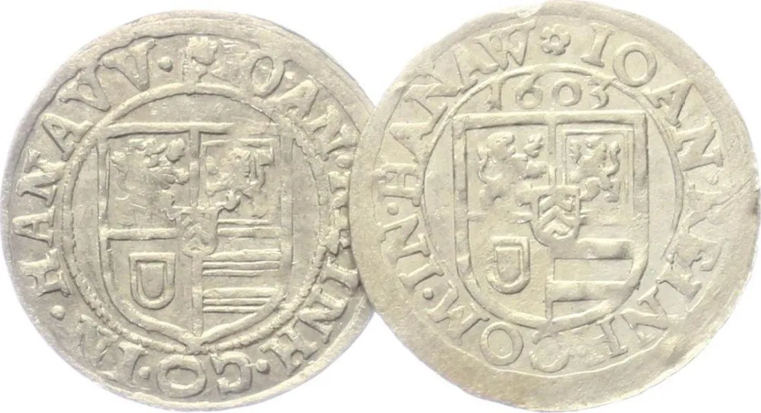 Hanau - Lichtenberg, Johann Reinhard, 1599 - 1625 — 1
