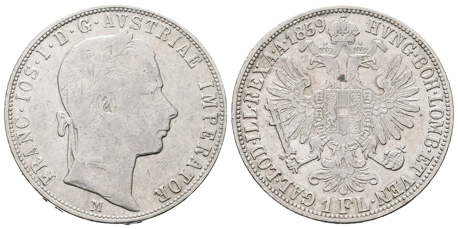 Rakouská a spolková měna, 1857 - 1892 — 1