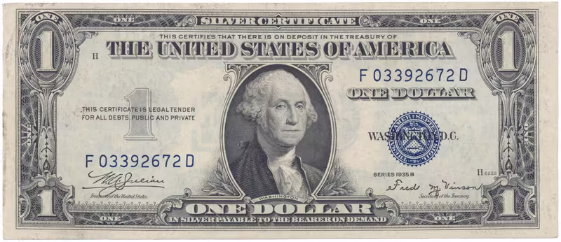 USA, 1 Dollar 1935B, Pick.416b