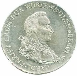 Würtenberg - Olešnice, Carl Christian Erdmann, 1744 - 1799 — 1