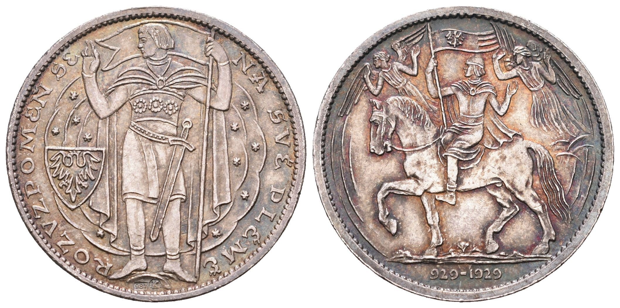 AR Malá medaile 1929 - Milénium sv. Václava