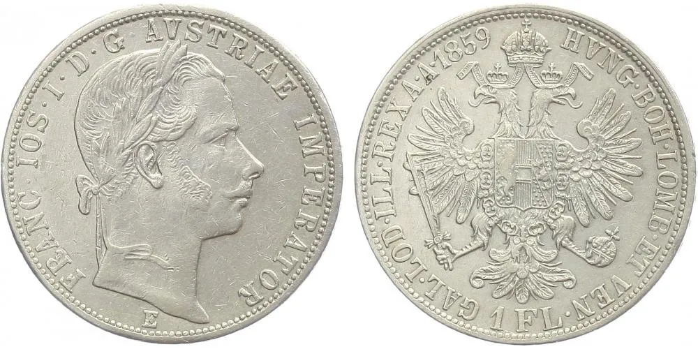 Rakouská a spolková měna, 1857 - 1892 — 1