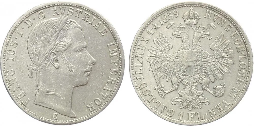 Rakouská a spolková měna, 1857 - 1892 — 1