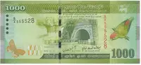 Srí Lanka, 1000 Rupees 2010, P.127a
