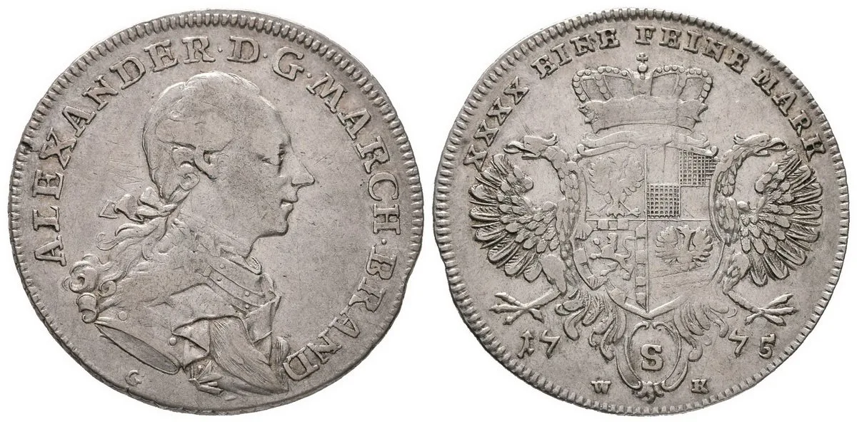 Brandenburg - Ansbach, Alexander, 1757 - 1791 — 1