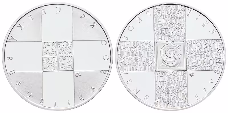200 Kč 2019 - Červený kříž, PROOF