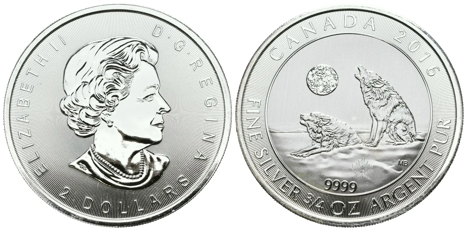 Kanada, 2 Dollars 2016 - Maple Leaf - Vlci