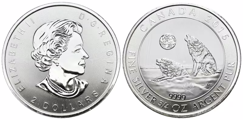 Kanada, 2 Dollars 2016 - Maple Leaf - Vlci